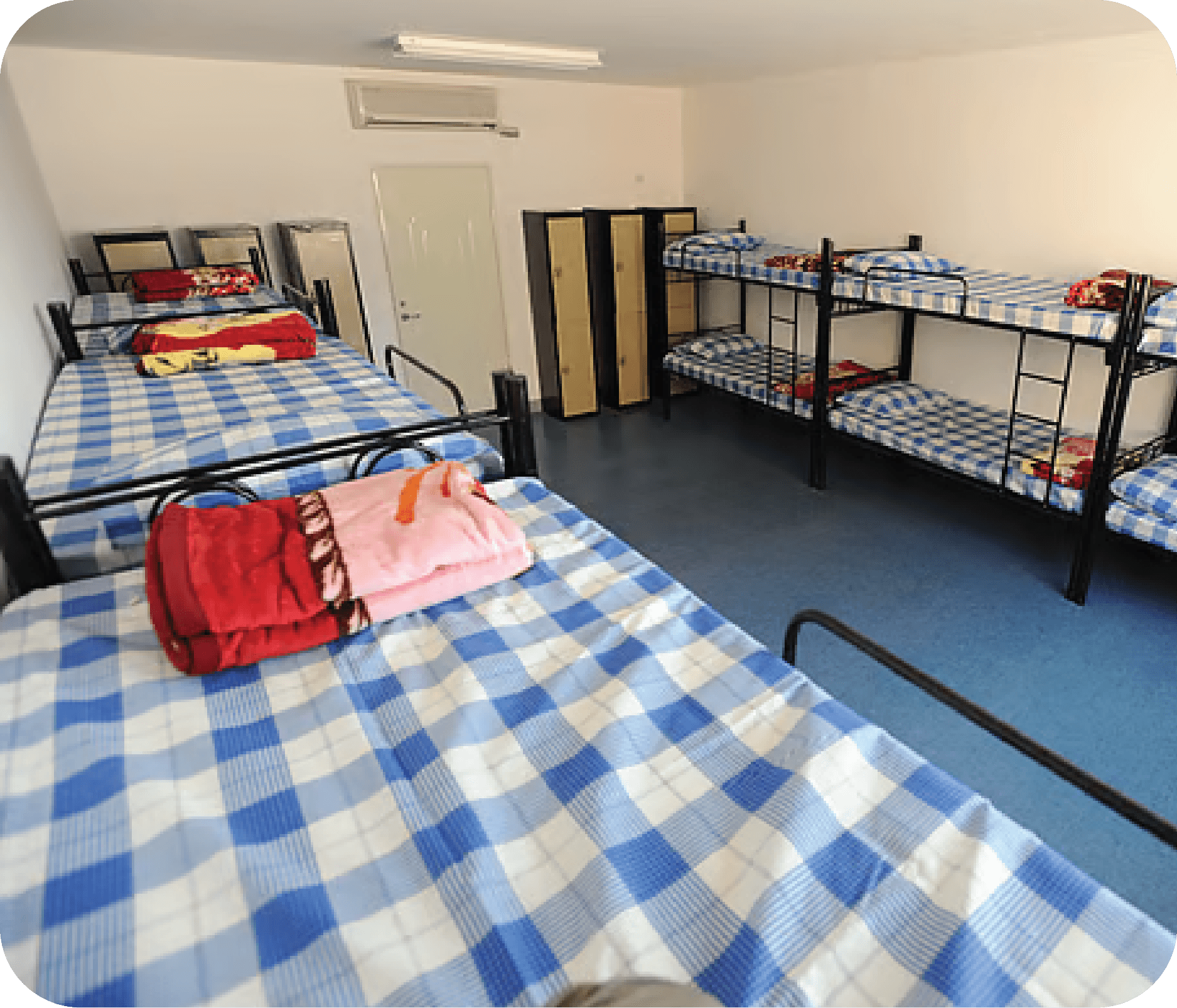 Clean accommodation